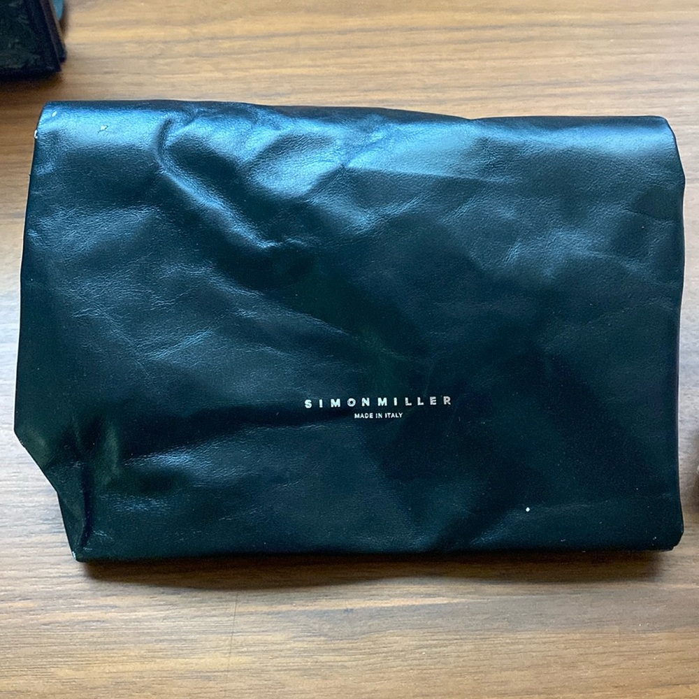 Simon Miller sack lunch clutch